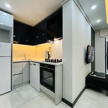 6 Centrally Located Spacious And Air Conditioned 1 1 Apartmán Antalya