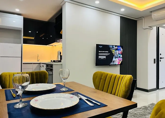 6 Centrally Located Spacious And Air Conditioned 1 1 Анталья